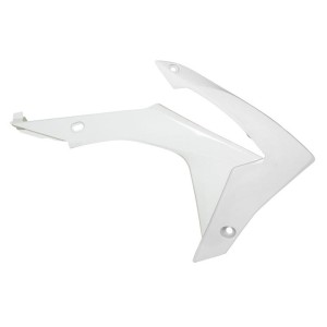 Radiator shrouds Rtech white | Honda CRF 450 13-16 CRF 250 14-17