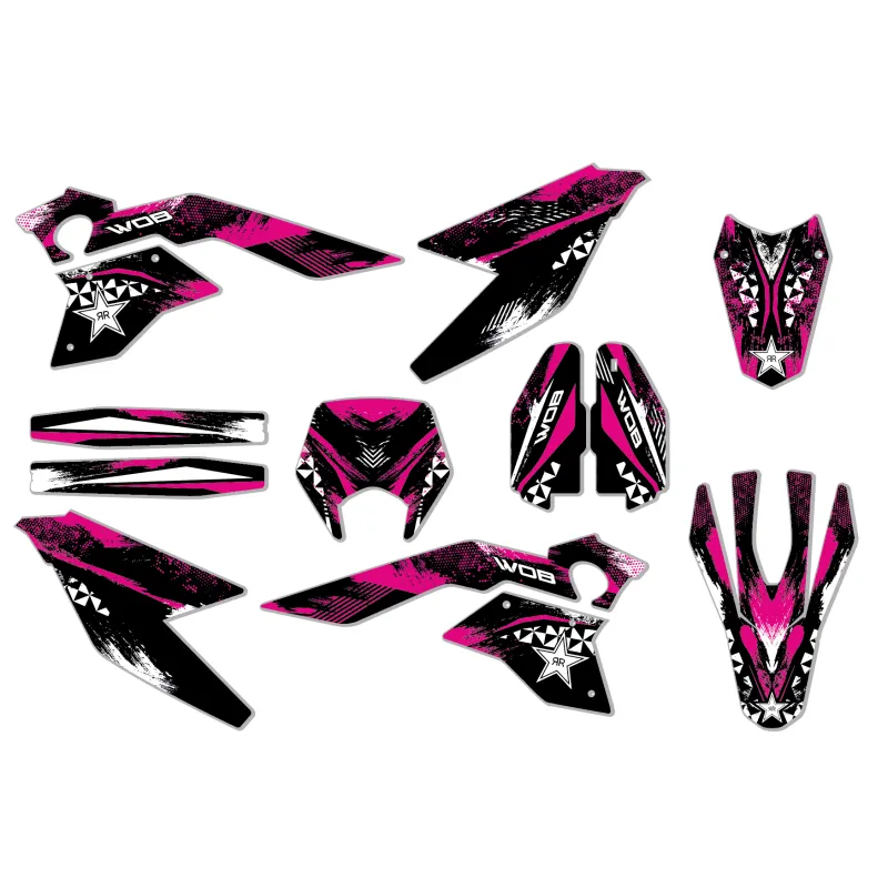 Grafiche FB Mondial SMX Motard "Splash Pink"