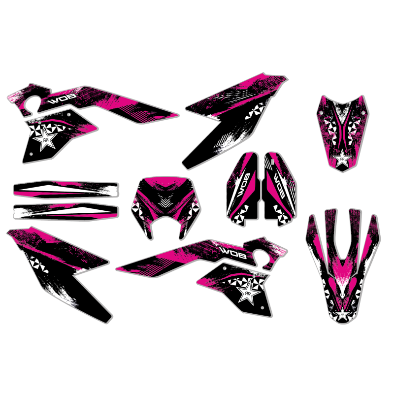 Dekorkit FB Mondial SMX Motard "Splash Pink"