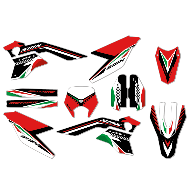 Dekorkit FB Mondial SMX Motard "Motard Red"