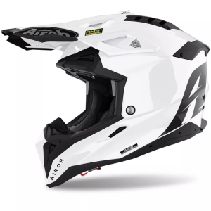 Helm Airoh Aviator 3 | White Gloss