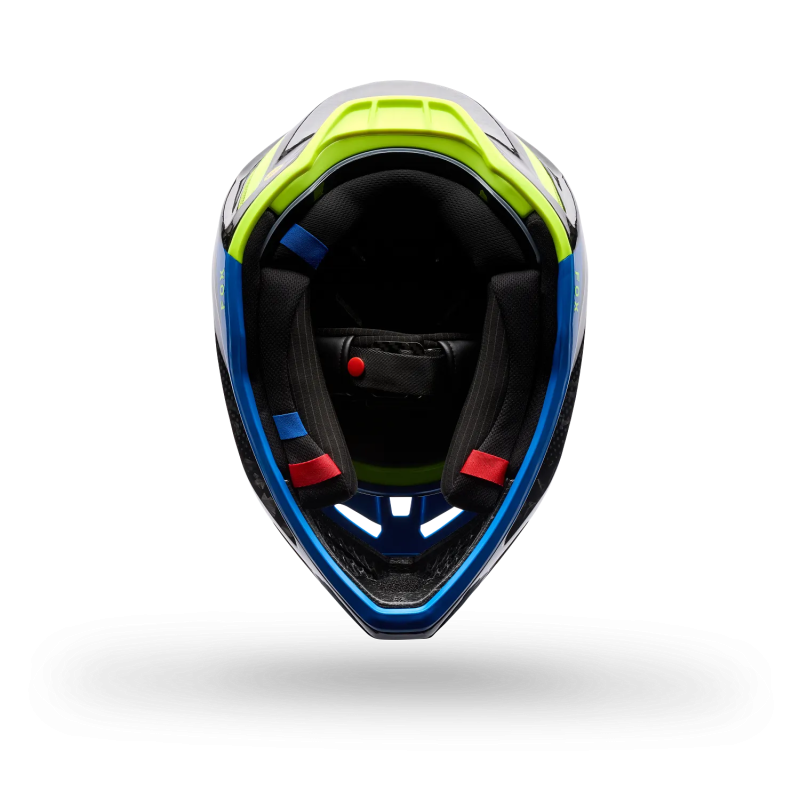 Casque FOX V3 RS Tactile Blue Jewel