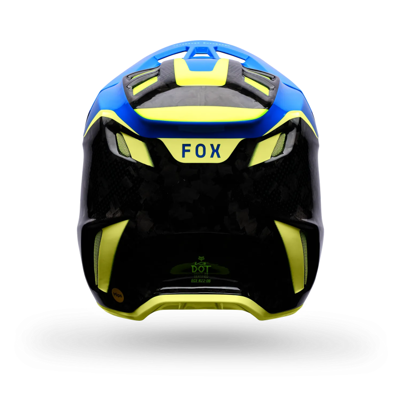 Casque FOX V3 RS Tactile Blue Jewel