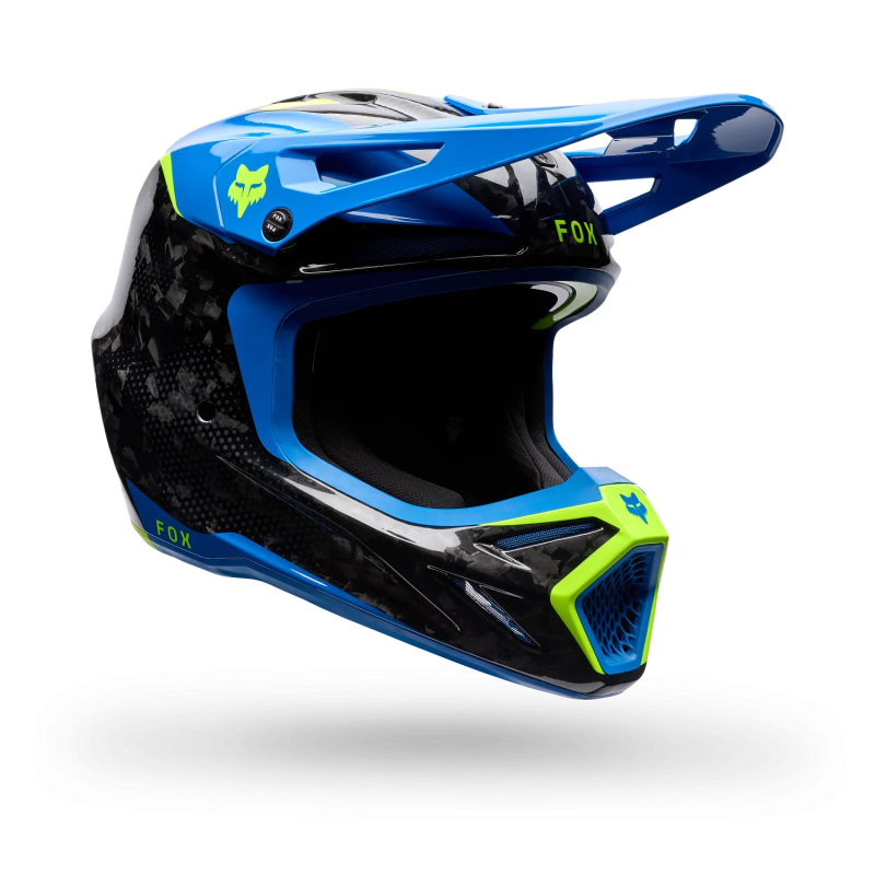 Helm FOX V3 RS Tactile Blue Jewel