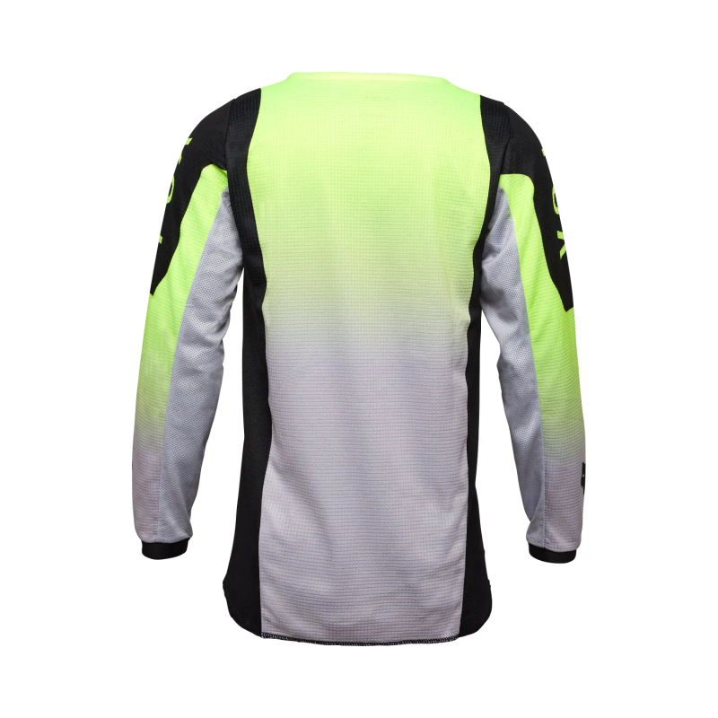 Maillot junior FOX 180 Lean jaune fluo