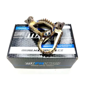 Stainless steel repose-pieds "evo" MX711| Yamaha YZF 450 2023 YZF 250 2024