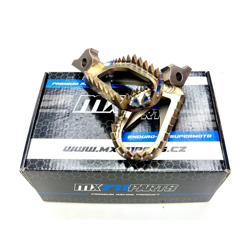 Stainless steel repose-pieds "evo" MX711| Yamaha YZF 450 2023 YZF 250 2024