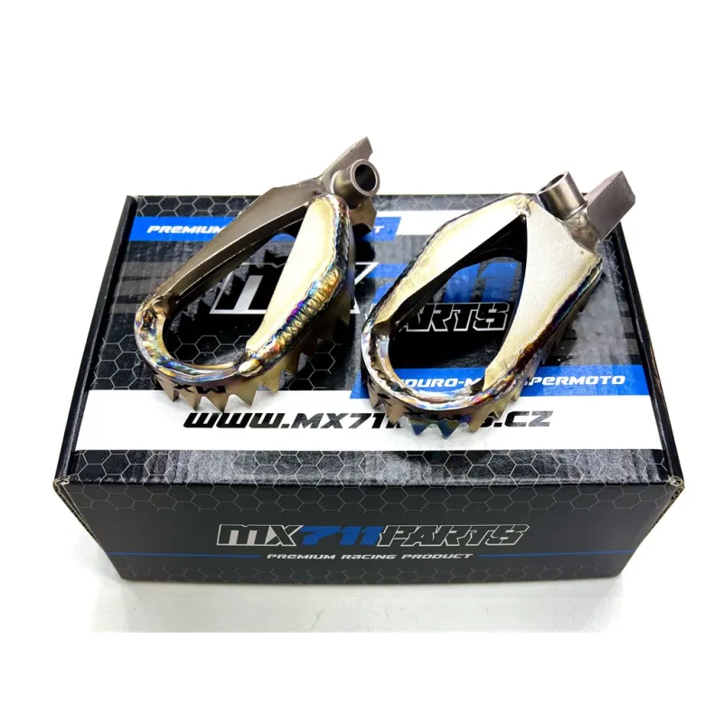 Stainless steel repose-pieds "evo" MX711| Yamaha YZF 450 2023 YZF 250 2024