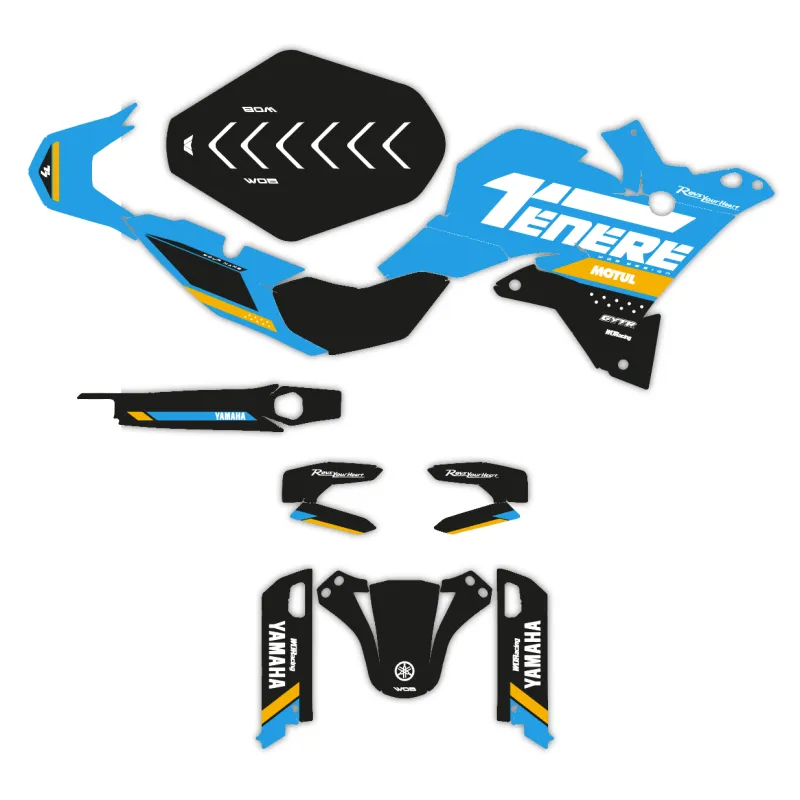 Kit grafiche “Heritage Azzurro” Yamaha Ténéré 700