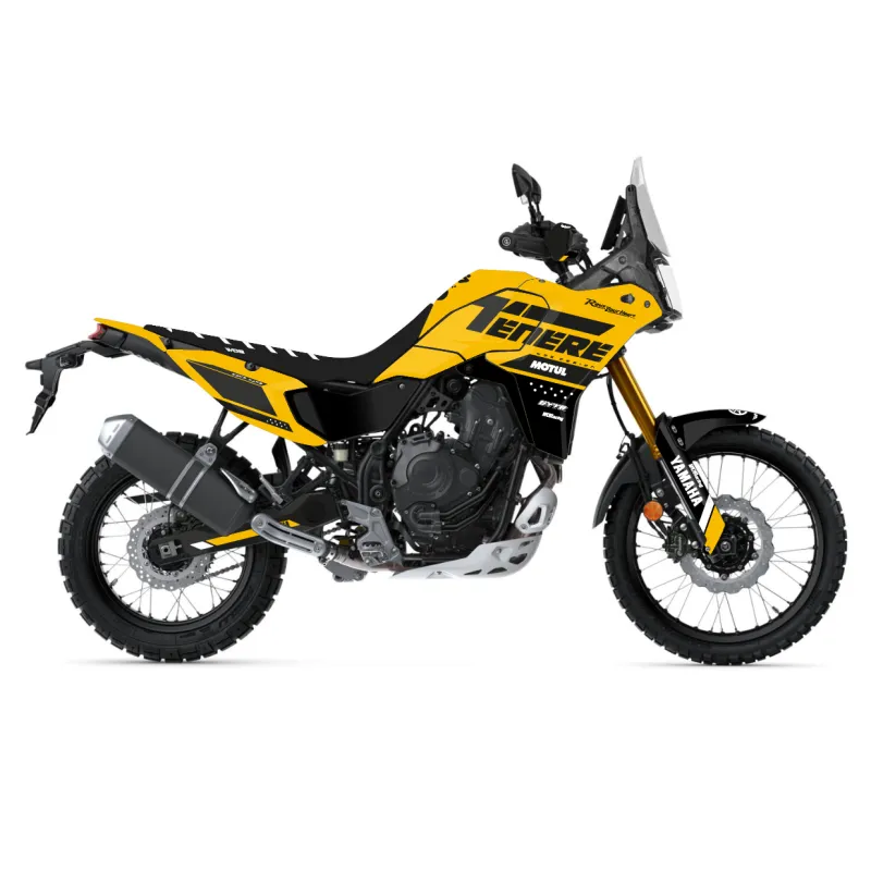 Dekorset “Heritage Gelb” Yamaha Ténéré 700