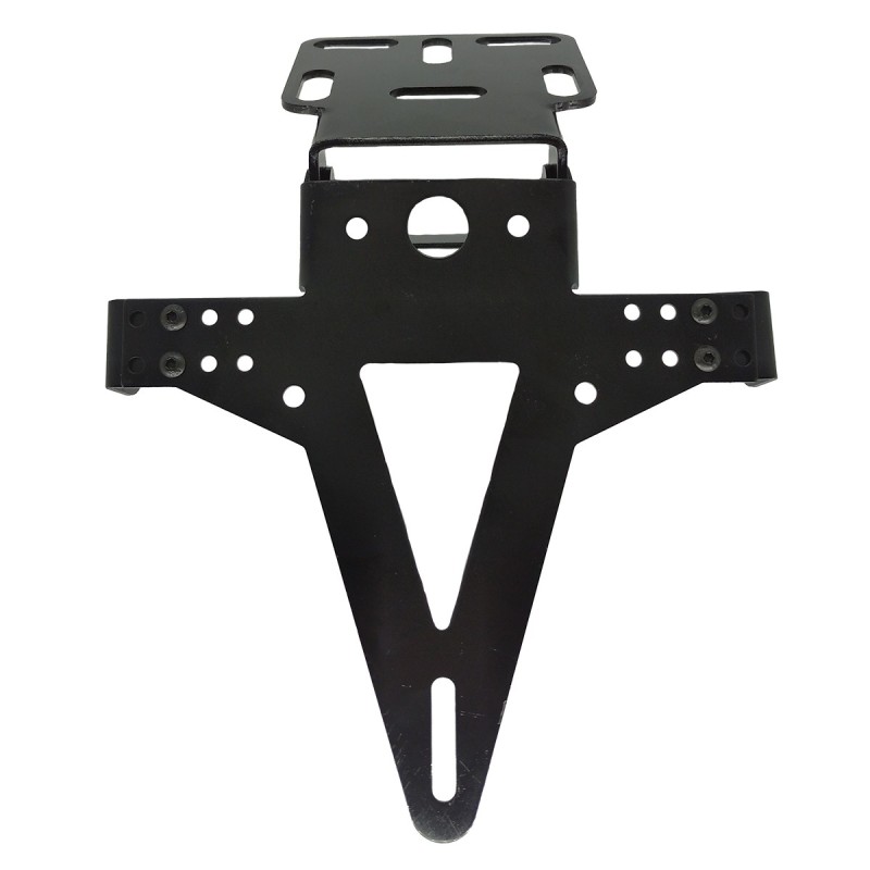 Support de plaque d'immatriculation One universel noir