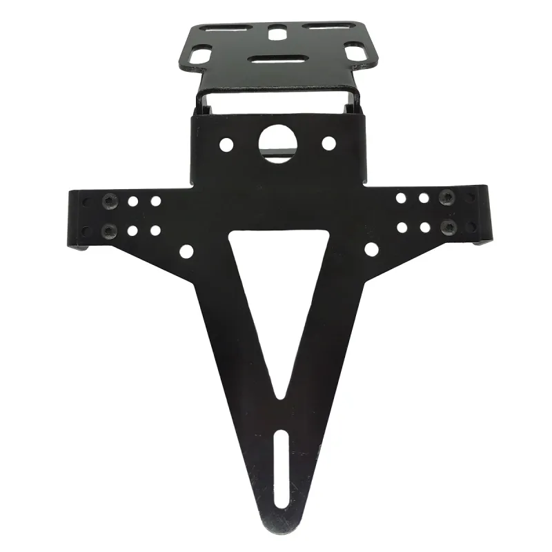 One Universal License Plate Holder, Black