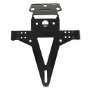 Support de plaque d'immatriculation One universel noir