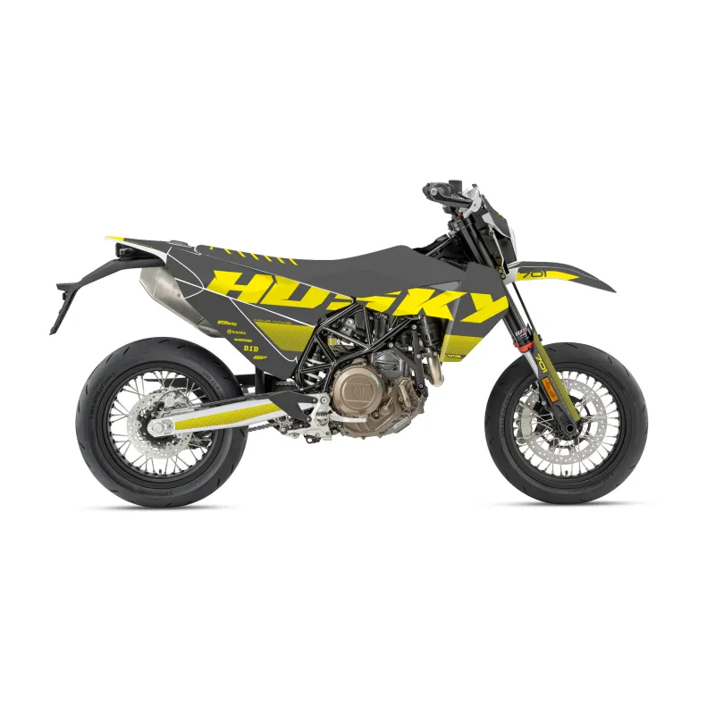 Graphics Kit Husqvarna "Yellow grey"