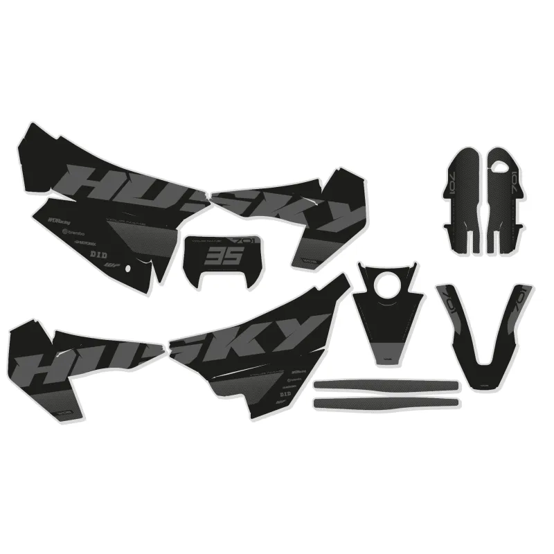Graphics Kit Husqvarna "Gray"