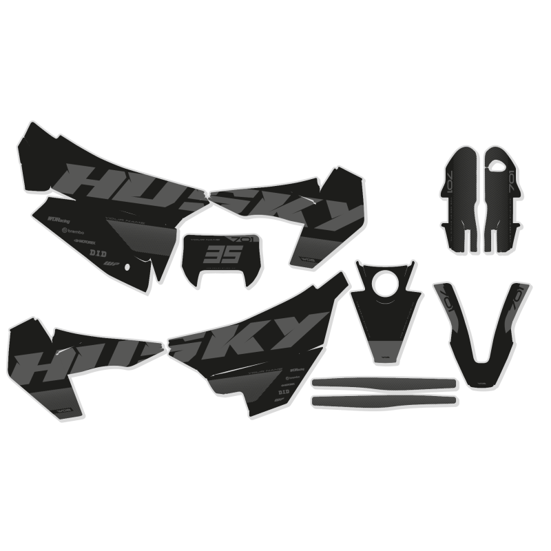 Kit déco Husqvarna 701 "Identity Grey"