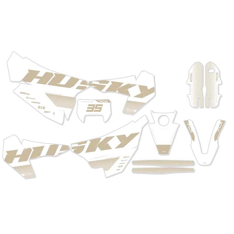 Graphics Kit Husqvarna "Bronze"