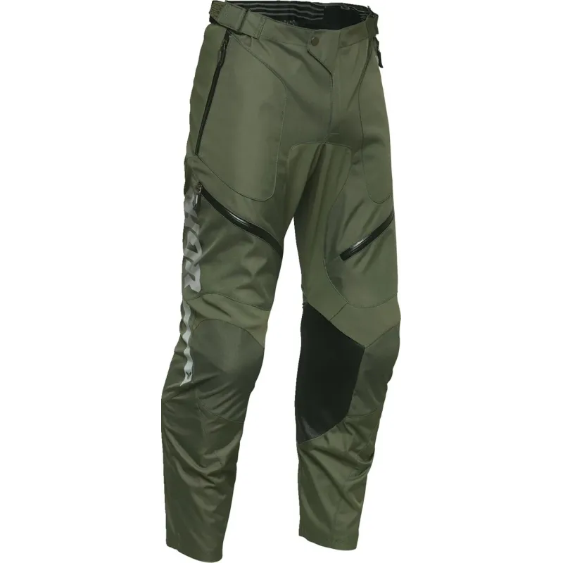 Pantalon de motocross Enduro Thor Terrain ITB Army Charcoal