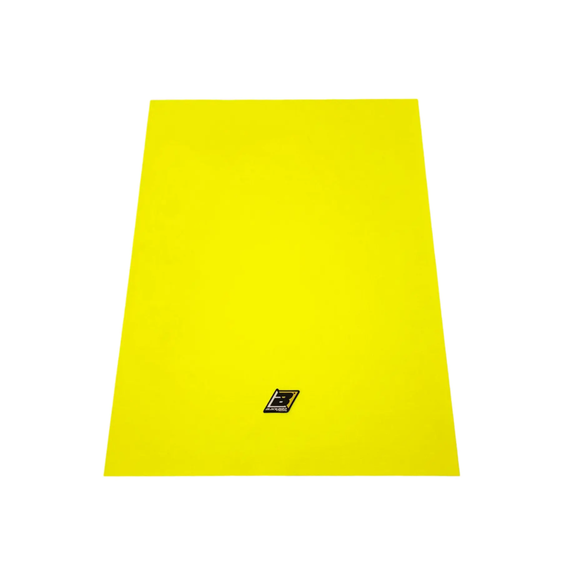Housse de selle High grip jaune fluo universelle