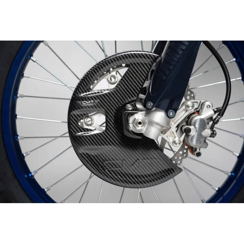 Protezione disco freno anteriore in carbonio CMT | Yamaha YZ 125 - Fantic XX XE 125