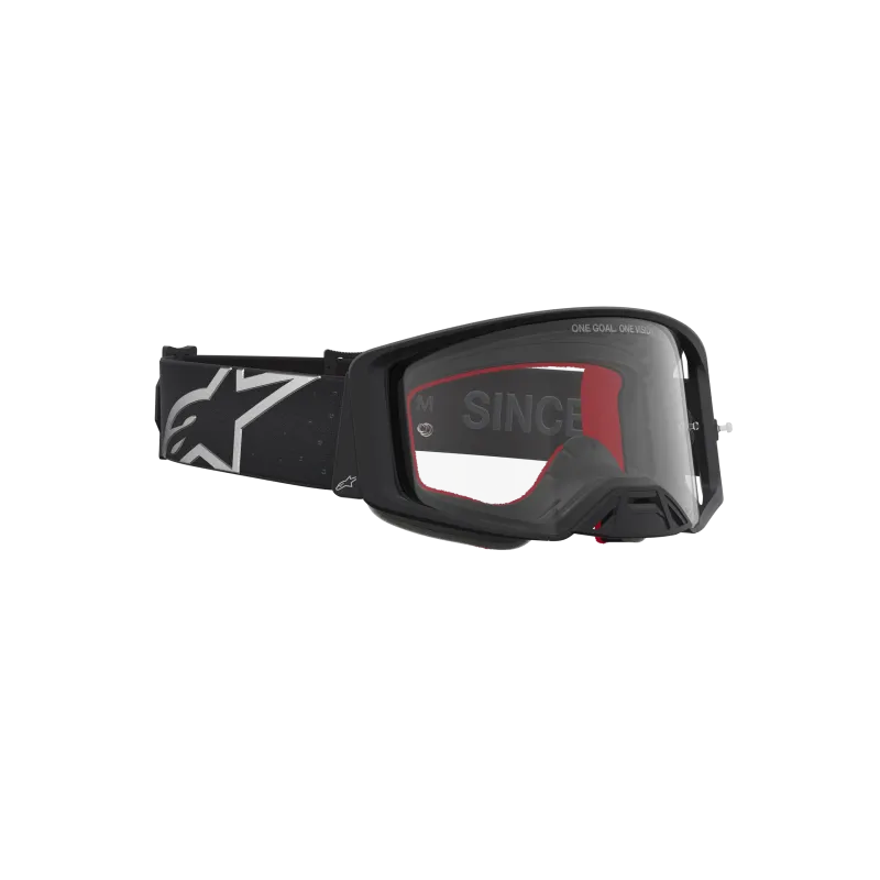 Mx Goggle Alpinestars Supertech Vesta Black Matte Silver Clear