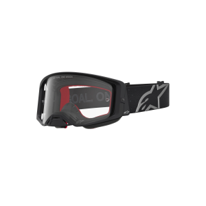 Crossbrille Alpinestars Supertech Vesta Black Matte Silver Clear