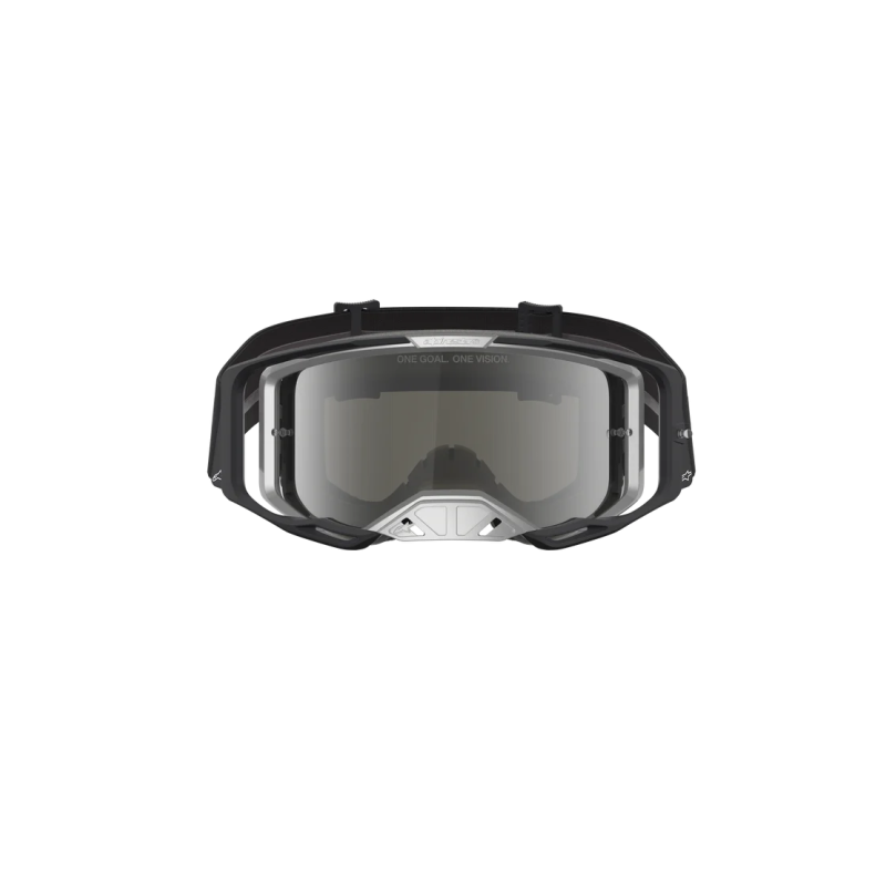 Masque Alpinestars Vision 8 Ambra Black Silver Mirror Silver