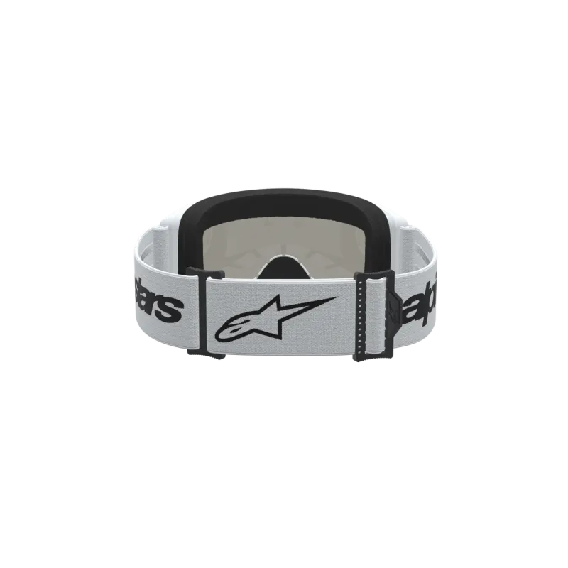 Mx Goggle Alpinestars Vision 3 Wordmark White Silver Mirror Lens