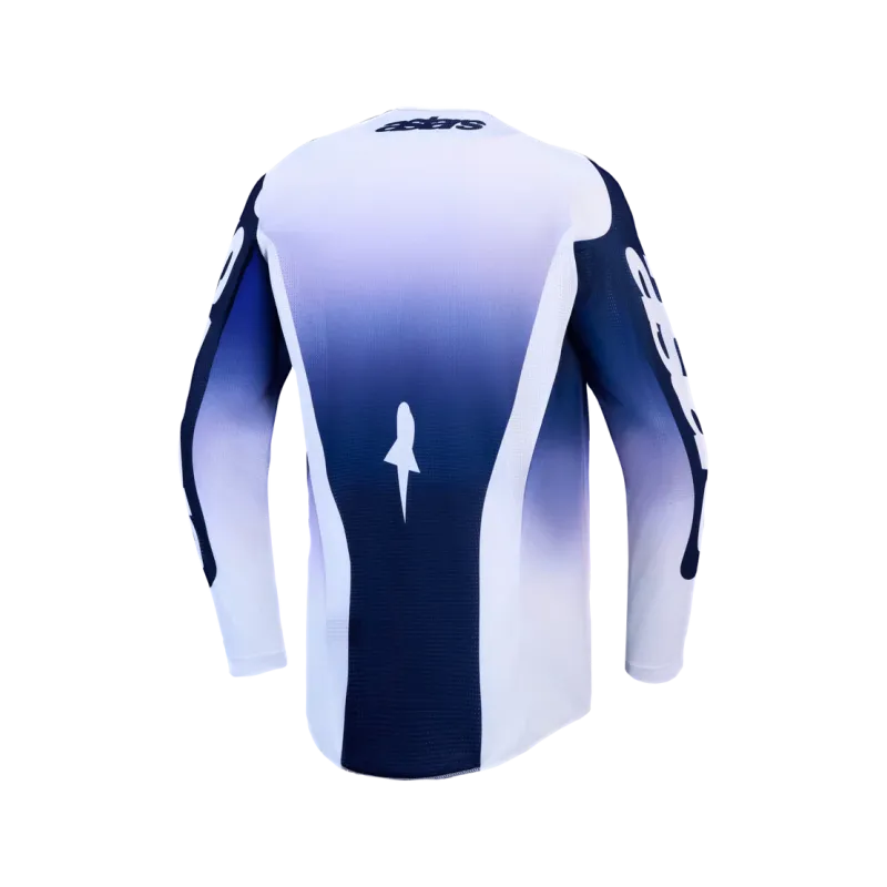 Maglia Cross Alpinestars Racer Air Amber Blue Navy White