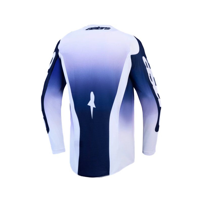 Maillot Cross Alpinestars Racer Air Amber Blue Navy White