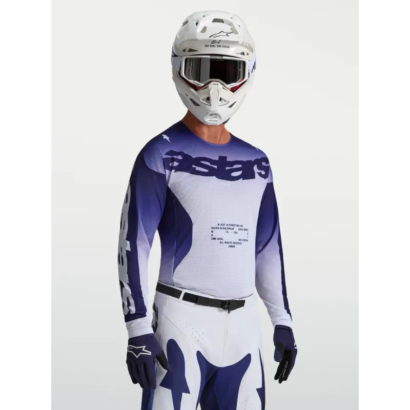 Jersey Alpinestars Racer Air Amber Blue Navy White