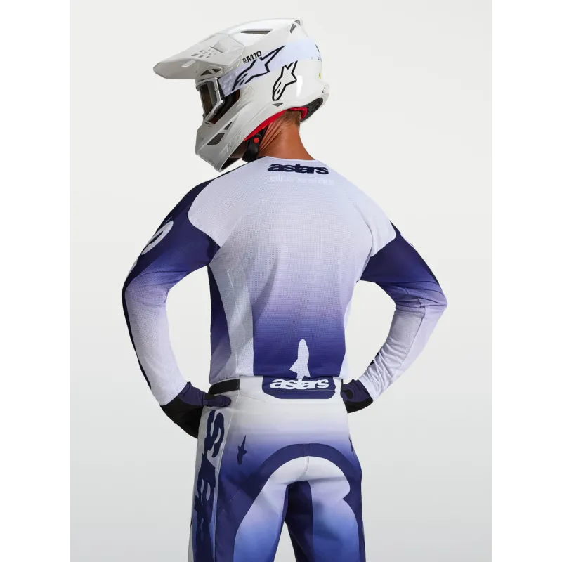 Jersey Alpinestars Racer Air Amber Blue Navy White