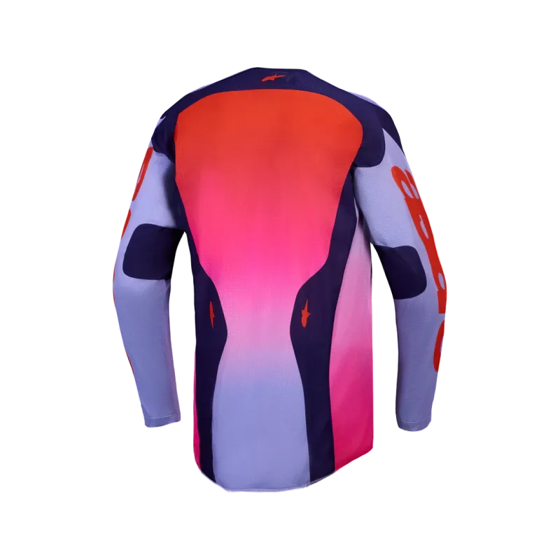 Cross shirt Alpinestars Racer Air Hunt Light Violet Deep Purp Pink Fl