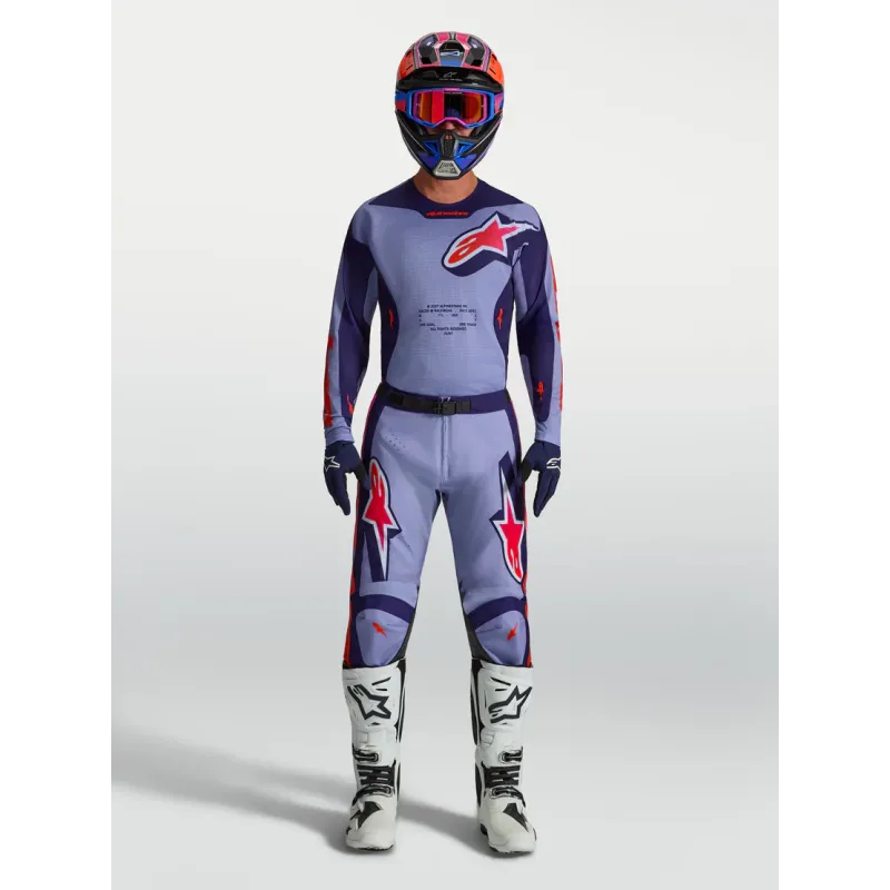 Jersey Alpinestars Racer Air Hunt Light Violet Deep Purp Pink Fl