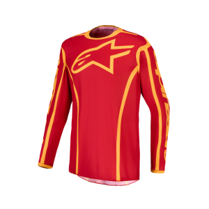 Crossshirt Alpinestars Fluid Apex V2 Fire Red Gold