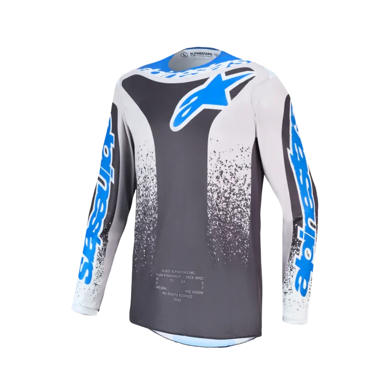 Maillot Alpinestars Fluid Drag Graystone Light Lilac Ucla Bl