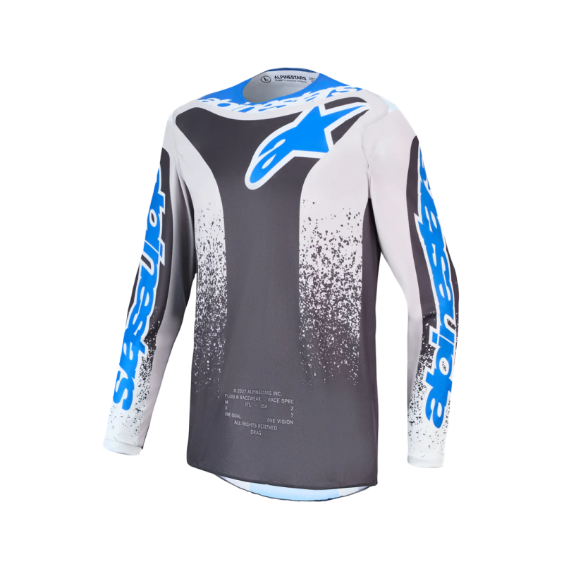 Jersey Alpinestars Fluid Drag Graystone Light Lilac Ucla Bl