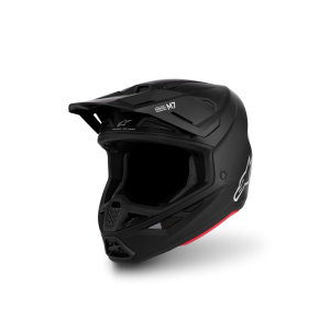 Helm Alpinestars SM7 Solid Black Matte