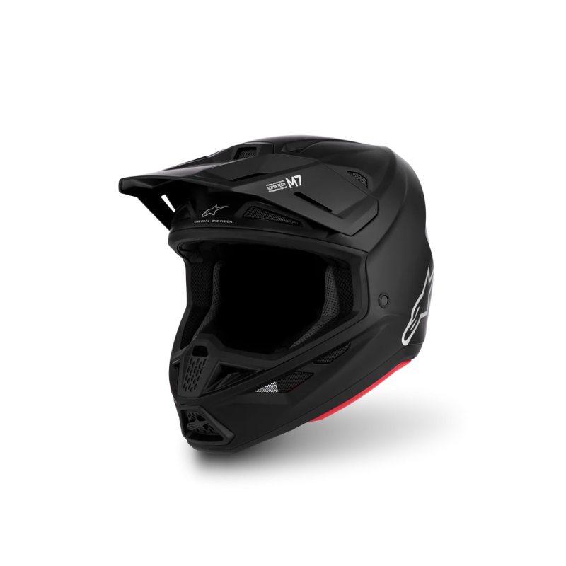 Casque Alpinestars SM7 Solid Black Matte