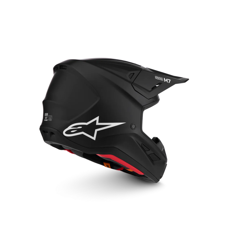 Casque Alpinestars SM7 Solid Black Matte