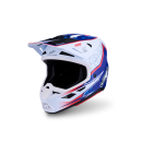 Casco Alpinestars SM7 Blaster White Blue Red Glossy
