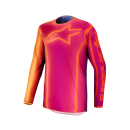 Maglia Alpinestars Fluid Kepler Dark Pur Orange