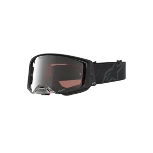 Maschera Motocross Alpinestars Supertech Cloak Black Mirror Silver