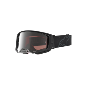 Crossbrille Alpinestars Supertech Cloak Black Mirror Silver