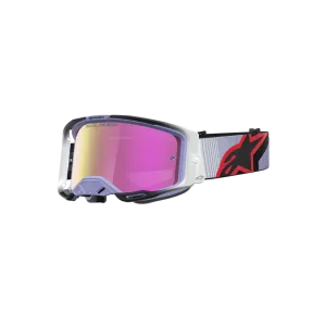 Masque Alpinestars Vision 8 Maven Lavender Black Mirror Pink