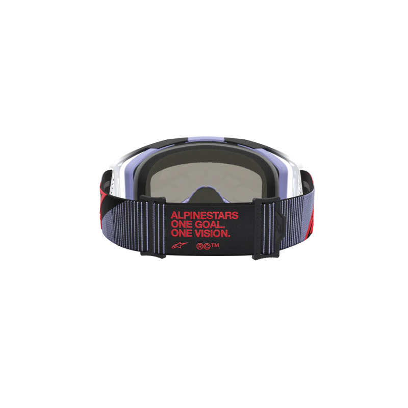Maschera Alpinestars Vision 8 Maven Lavender Black Mirror Pink
