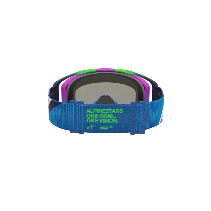 Masque Alpinestars Vision 8 Maven Blithe Blue Purple Mirror Pink