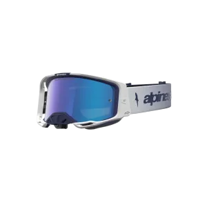 Masque Alpinestars Vision 8 Ambra Navy White Mirror Blue