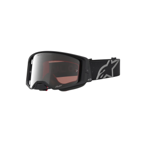 Maschera Alpinestars Supertech Vesta Black Matte Silver Mirr Silver