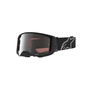 Maschera Alpinestars Supertech Vesta Black Matte Silver Mirr Silver